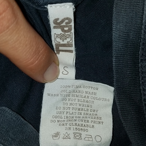 Spell designs charcoal desert lights tee S t-shirt - Picture 8 of 8